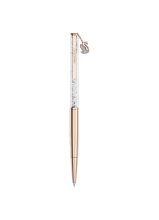 Swarovski Crystalline pen met Swarovski kristal - detail roségoud