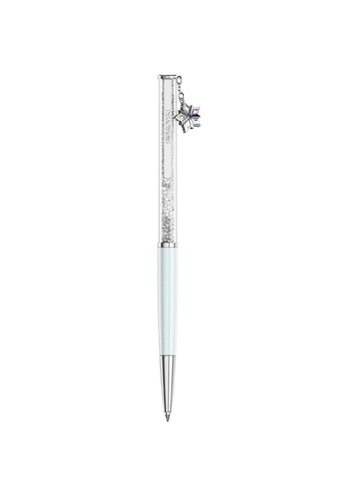 Swarovski Crystalline pen met Swarovski kristal - detail 2 zilver