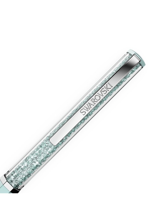 Swarovski Crystalline pen met Swarovski kristal - detail 2 blauw