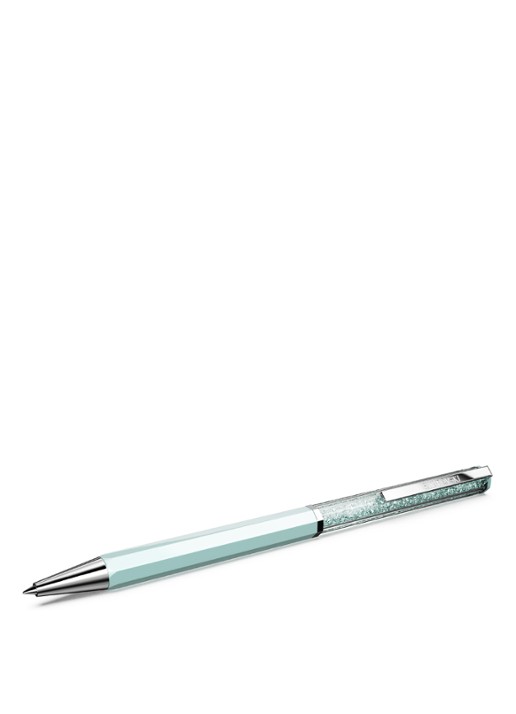 Swarovski Crystalline pen met Swarovski kristal - voorkant 4 blauw