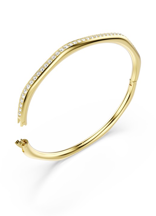 Swarovski Dextera bangle met kristal L - detail 5 goud