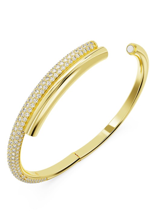 Swarovski Dextera bangle verguld M - detail 3 goud