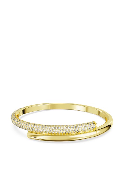Swarovski Dextera bangle verguld M - voorkant goud