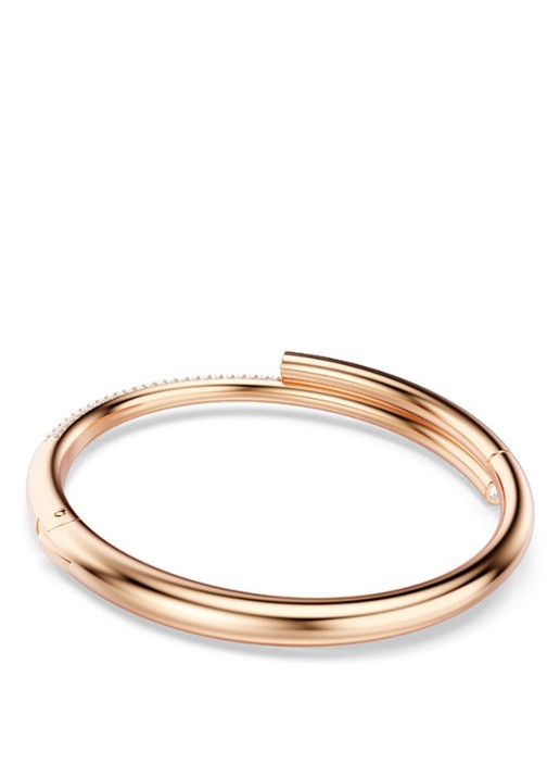 Swarovski Dextera bangle verguld M - detail 3 roségoud