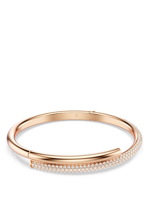 Swarovski Dextera bangle  - voorkant roségoud