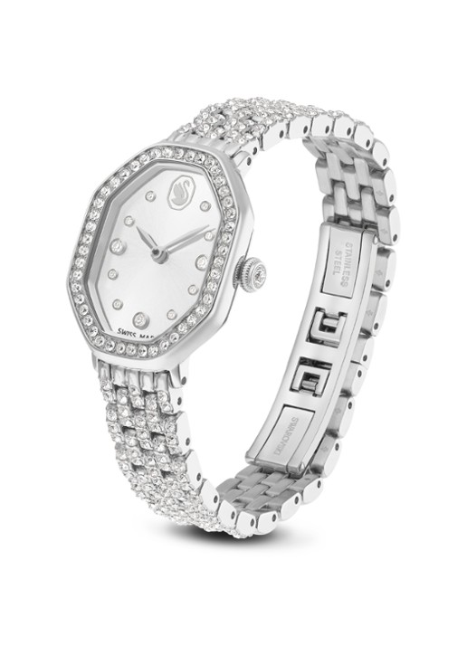 Swarovski Dextera horloge 5749451  - detail 2 zilver