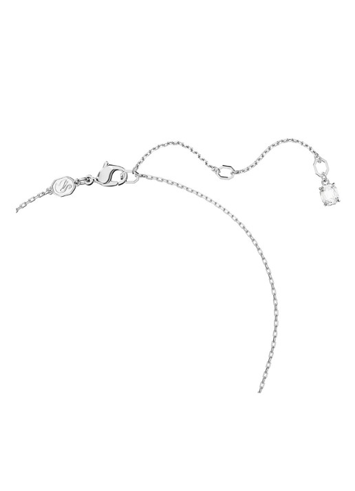 Swarovski Dextera ketting met kristal - detail 3 zilver