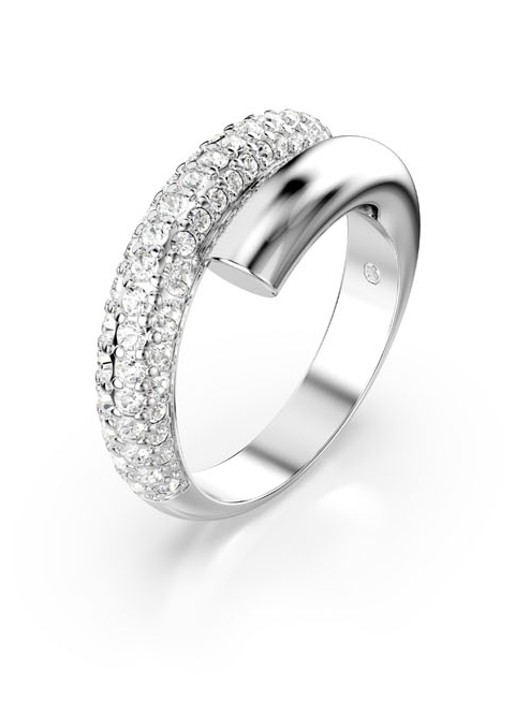 Swarovski Dextera ring met kristal 55 - detail 2 zilver