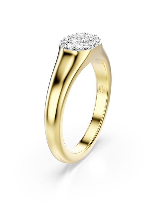 Swarovski Dextera ring verguld 50 - detail 3 goud