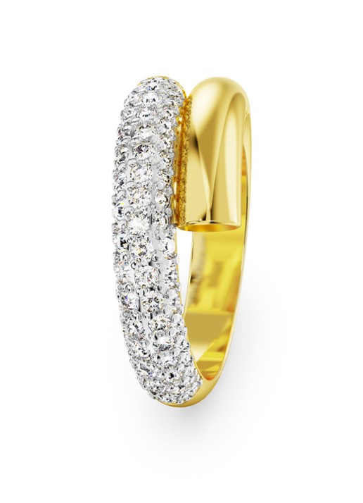 Swarovski Dextera ring verguld 55 - detail 3 goud