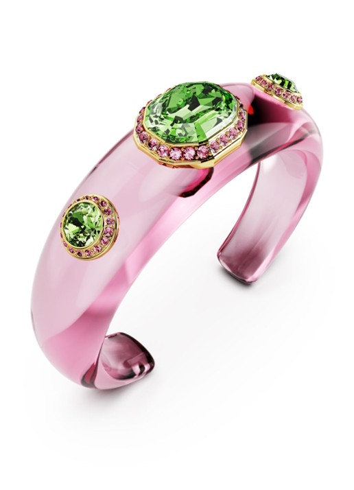 Swarovski Dulcis bangle L - detail 2 roze