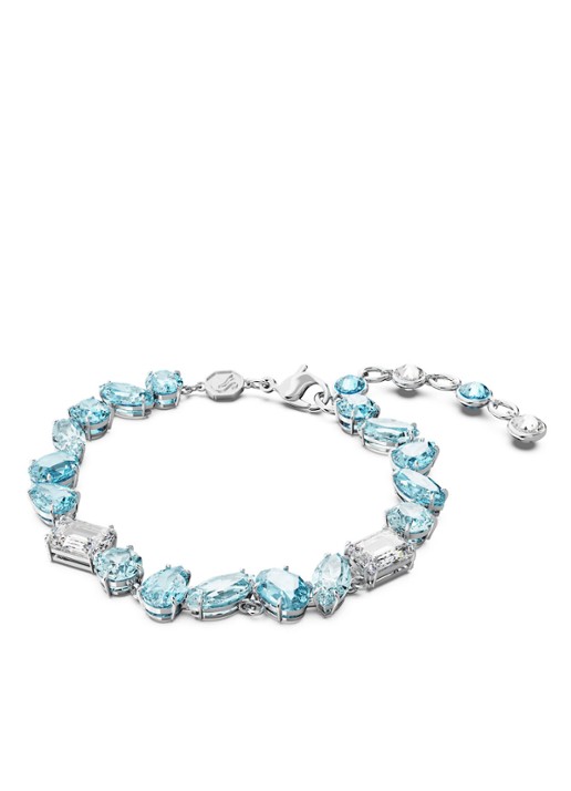 Swarovski Gema armband met kristal - detail 3 blauw