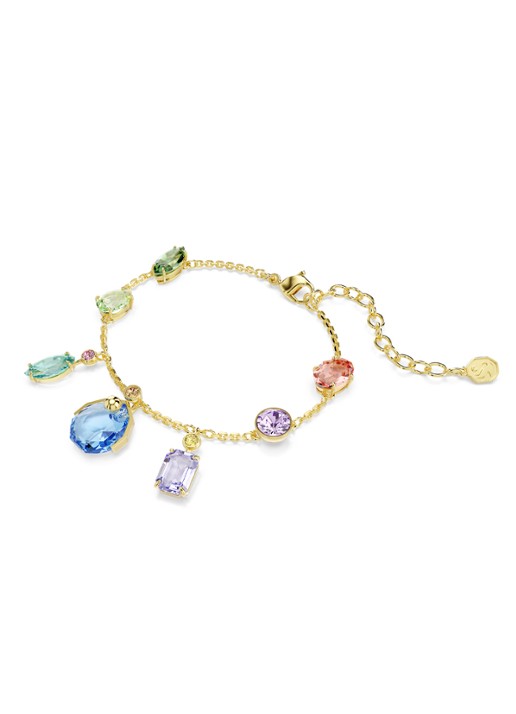 Swarovski Gema armband met kristal - detail 2 goud