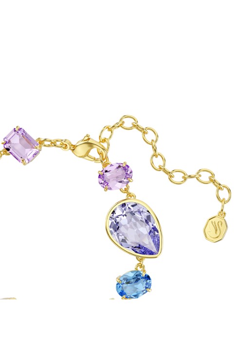 Swarovski Gema armband met kristal  - detail 3 goud