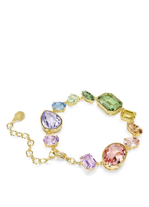 Swarovski Gema armband met kristal  - detail 5 goud
