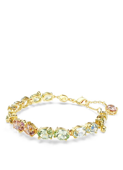 Swarovski Gema armband verguld M  - detail goud