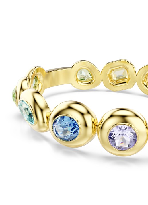 Swarovski Gema bangle verguld L  - detail 4 goud