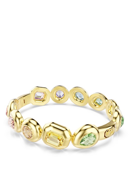 Swarovski Gema bangle verguld L  - detail 5 goud