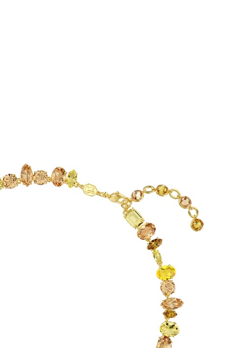 Swarovski Gema ketting met kristal - detail 2 goud