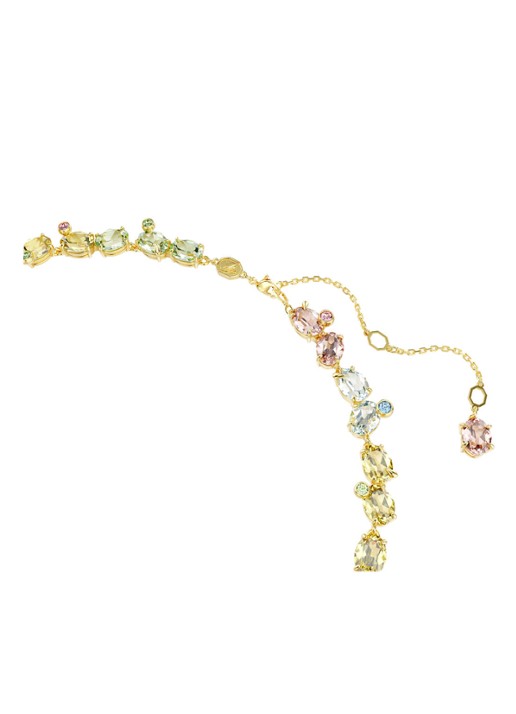 Swarovski Gema ketting verguld  - detail 3 goud