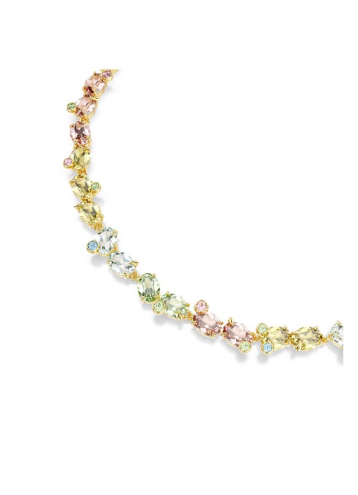 Swarovski Gema ketting verguld  - detail 4 goud