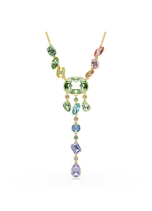 Swarovski Gema ketting verguld