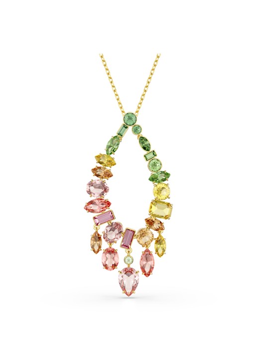 Swarovski Gema ketting verguld
