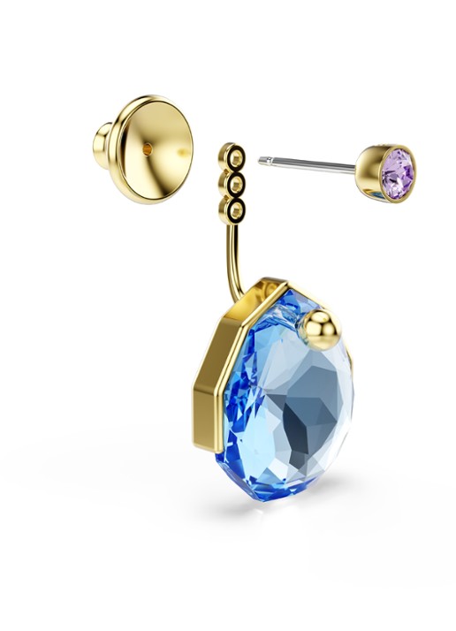 Swarovski Gema oorstekers verguld  - detail 2 goud