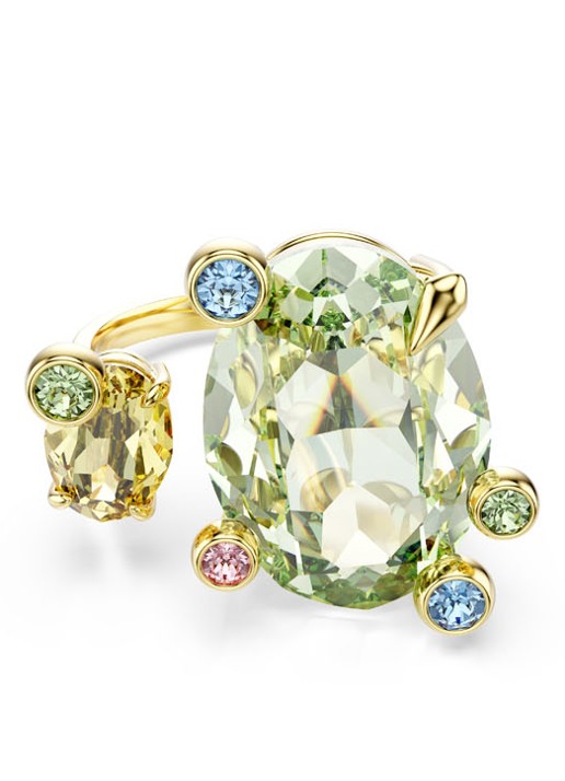Swarovski Gema ring verguld 50