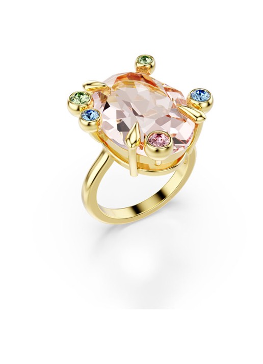 Swarovski Gema ring verguld 58 - detail 2 goud