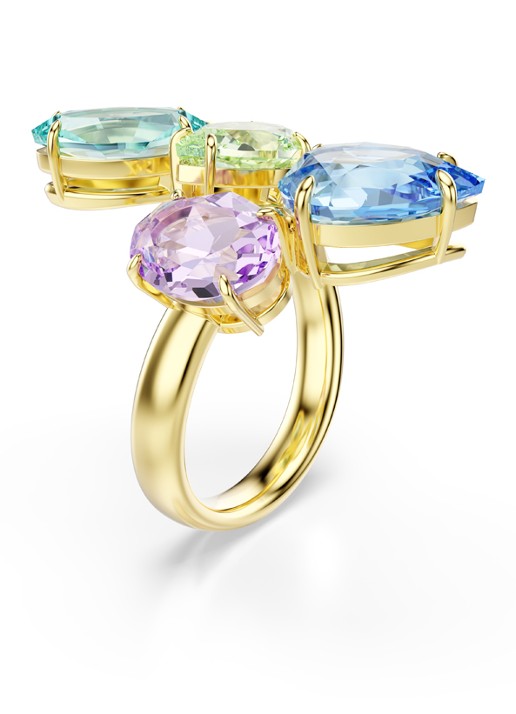 Swarovski Gema ring verguld 60 - detail 2 goud