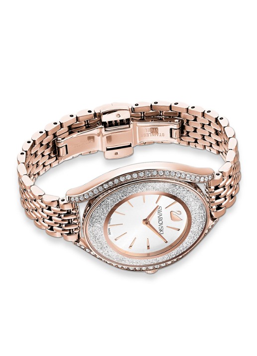 Swarovski Horloge met kristal 5519459 - detail roségoud