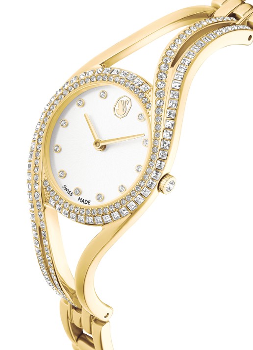 Swarovski Hyperbola horloge 5754534  - detail 3 goud
