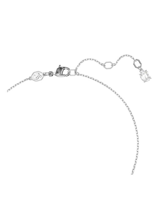Swarovski Hyperbola ketting met kristal  - detail 3 zilver