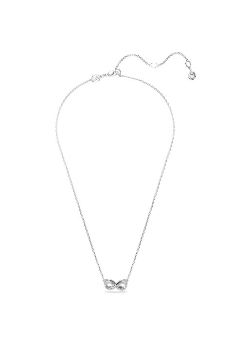 Swarovski Hyperbola ketting met kristal  - detail 2 zilver