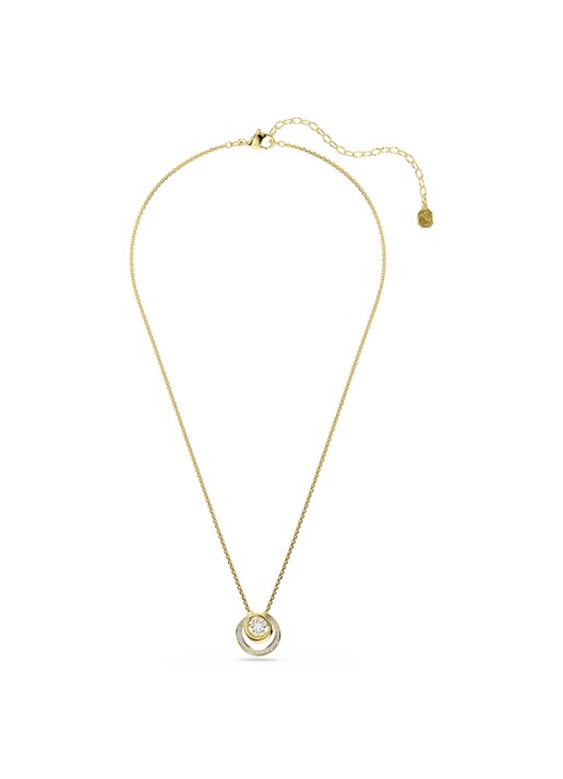 Swarovski Hyperbola ketting met kristal  - detail goud