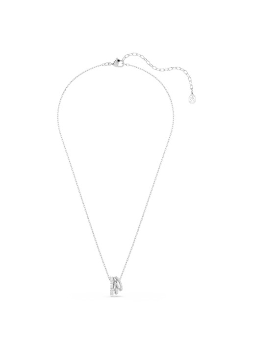 Swarovski Hyperbola PEND WHITE/RHS - detail 2 zilver