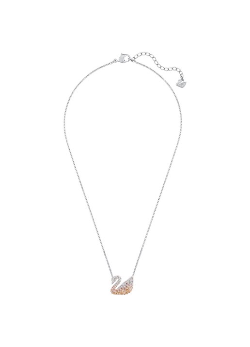 Swarovski Iconic Swan hanger - detail zilver