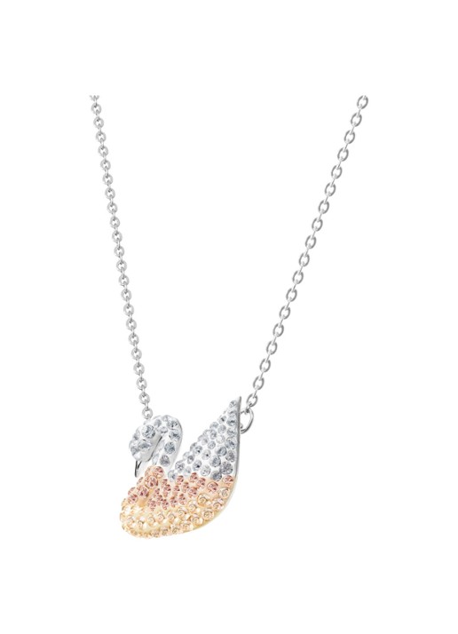 Swarovski Iconic Swan hanger - detail 2 zilver