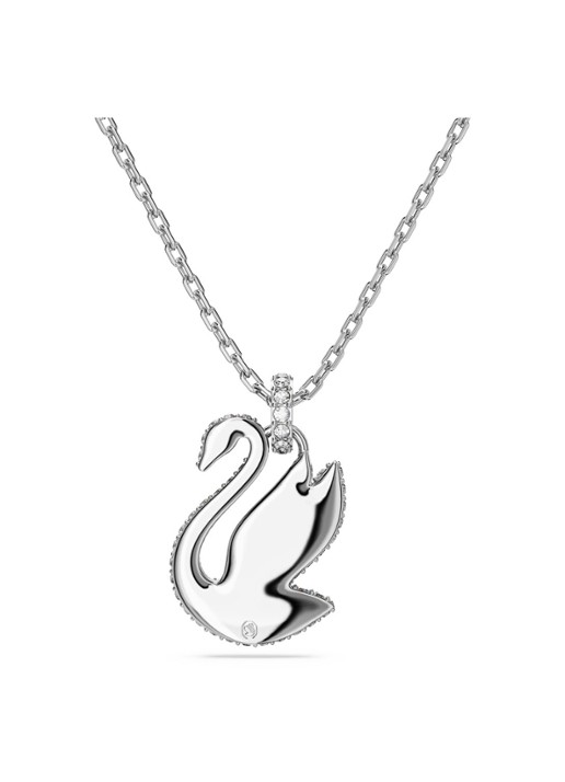 Swarovski ICONIC SWAN PEND XS CRY/RHS - detail 3 zilver