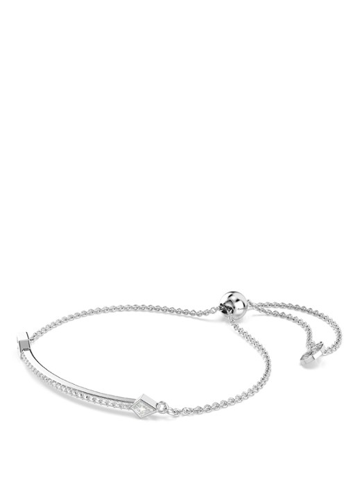 Swarovski Idyllia armband met kristal - detail 2 zilver