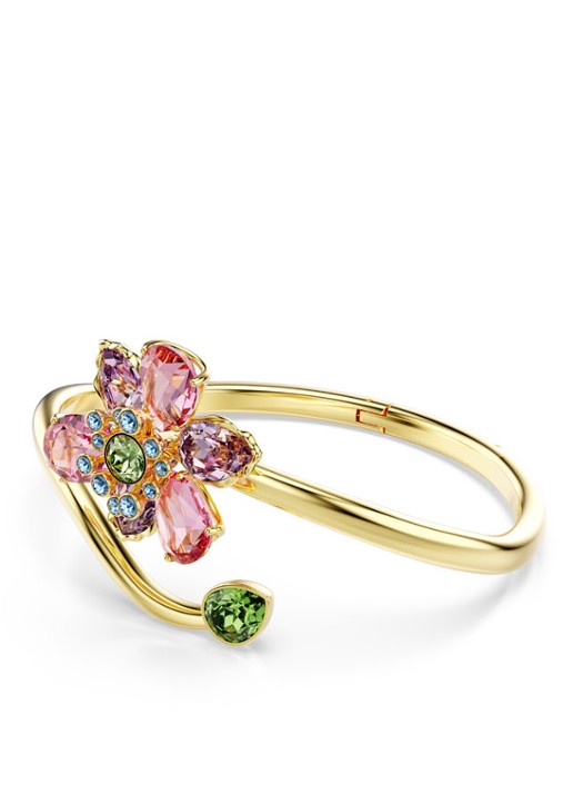 Swarovski Idyllia bangle verguld L  - detail 7 goud