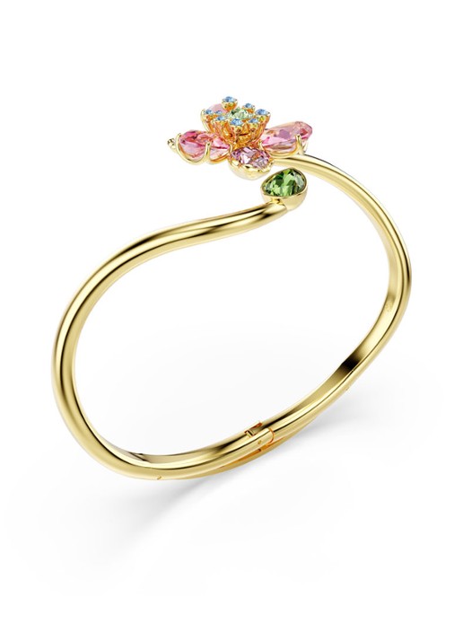 Swarovski Idyllia bangle verguld M - detail 3 goud
