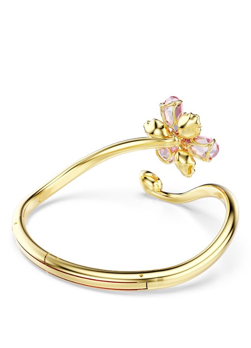 Swarovski Idyllia bangle verguld M - detail 5 goud