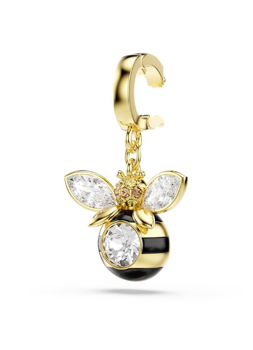 Swarovski Idyllia bedeltje met kristal - detail 3 goud