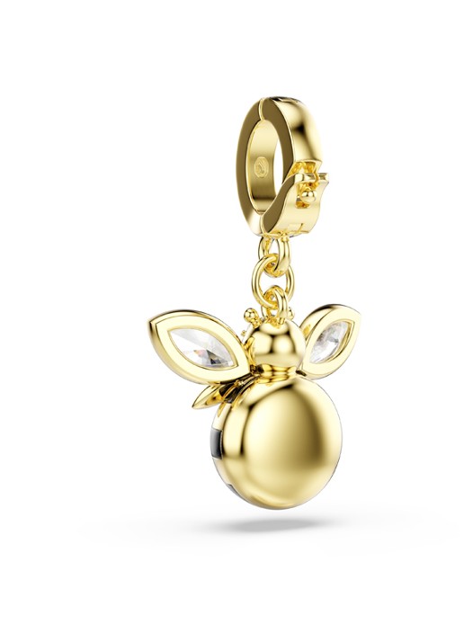 Swarovski Idyllia bedeltje met kristal - detail 5 goud