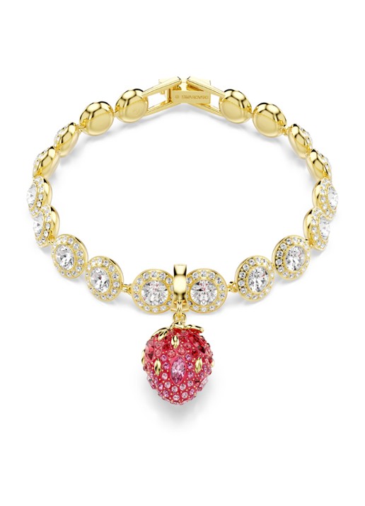 Swarovski Idyllia bedeltje met kristal - detail 6 goud