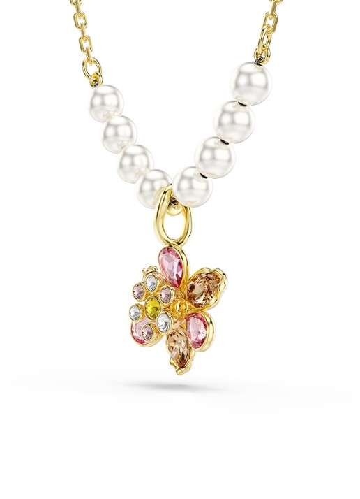 Swarovski Idyllia ketting met kristal XS - detail 4 goud