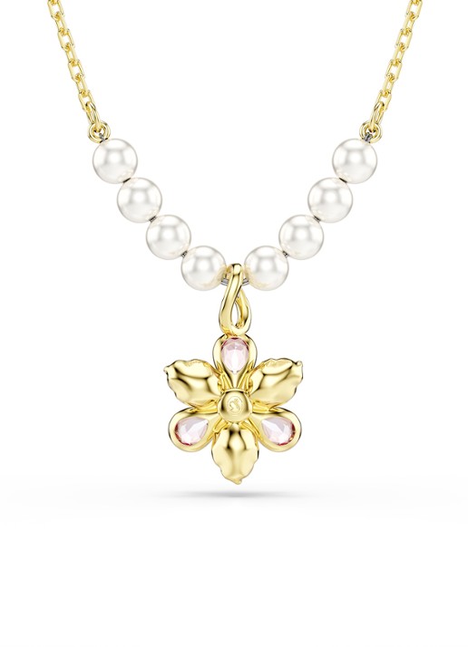 Swarovski Idyllia ketting met kristal XS - detail 6 goud