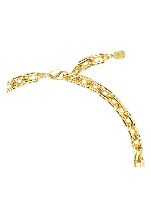 Swarovski Idyllia ketting met kristal  - detail 2 goud